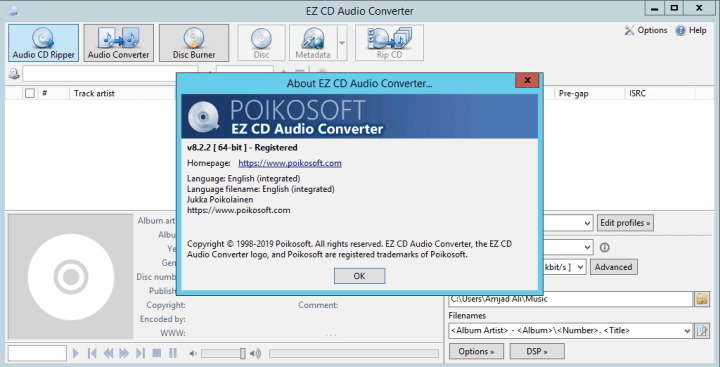 EZ CD Audio Converter Crack